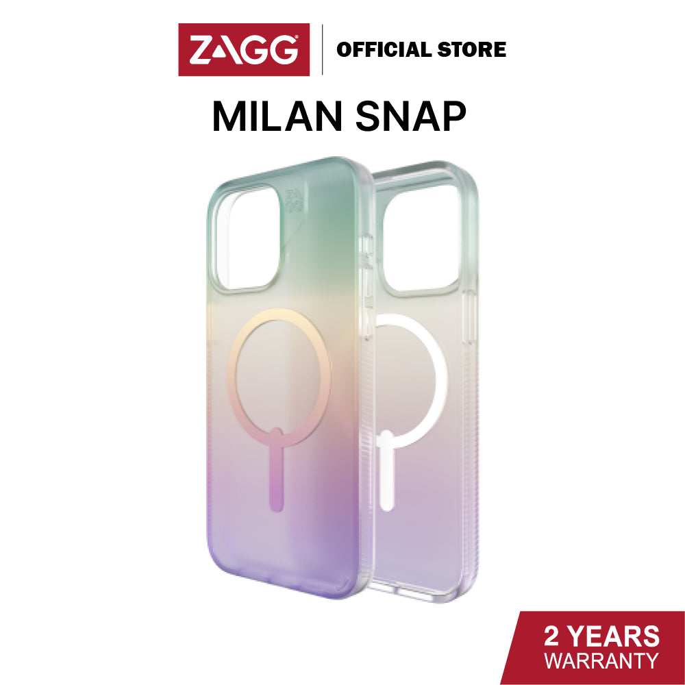 ZAGG Milan Snap Case For iPhone 15 Pro / 15 Pro Max | 2 Years Limited Warranty
