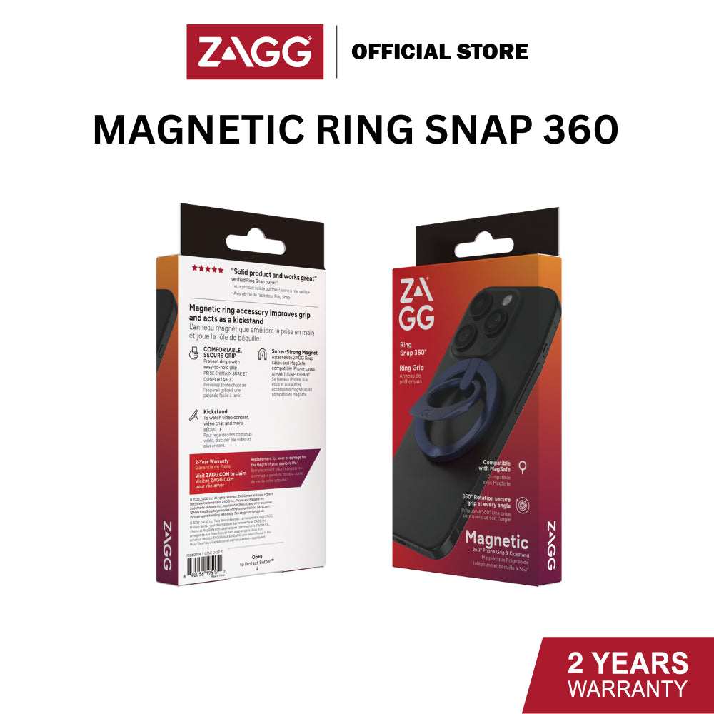 Zagg Magnetic Ring Snap 360