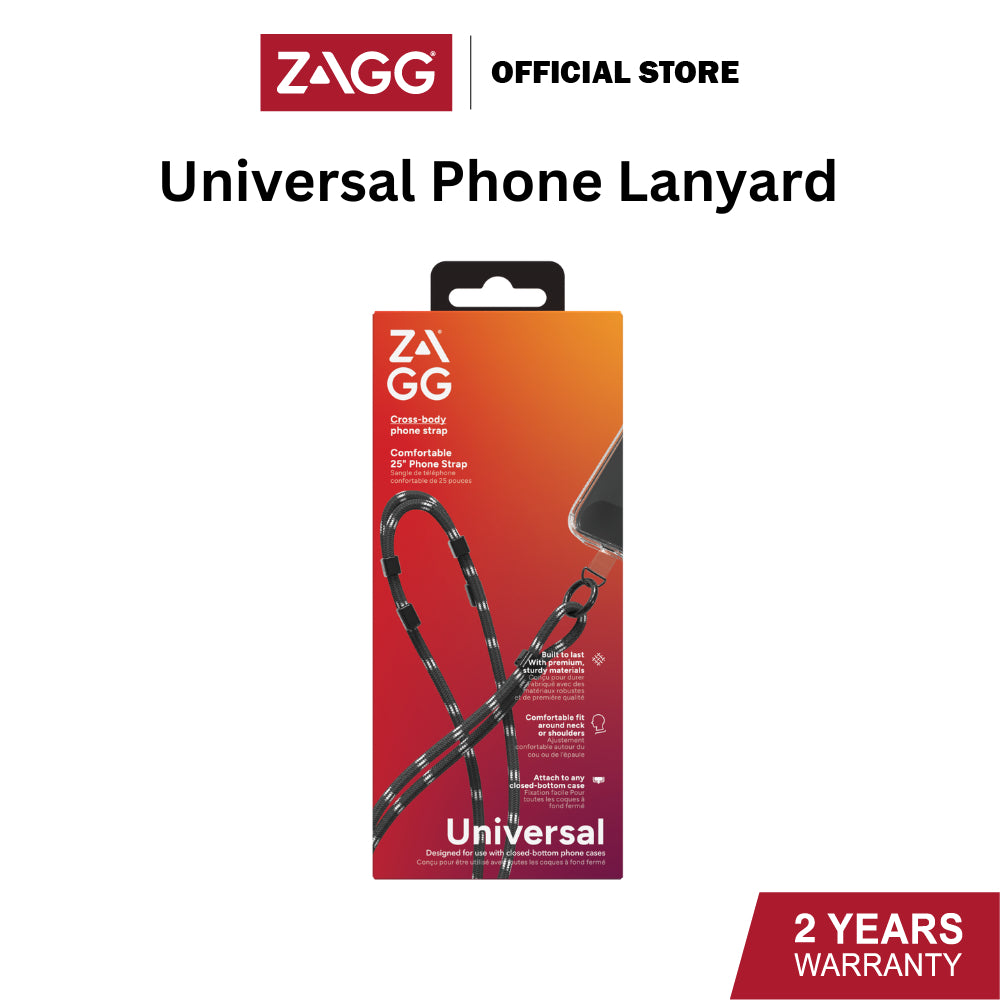 Zagg Universal Phone Lanyard | 2 Years Warranty