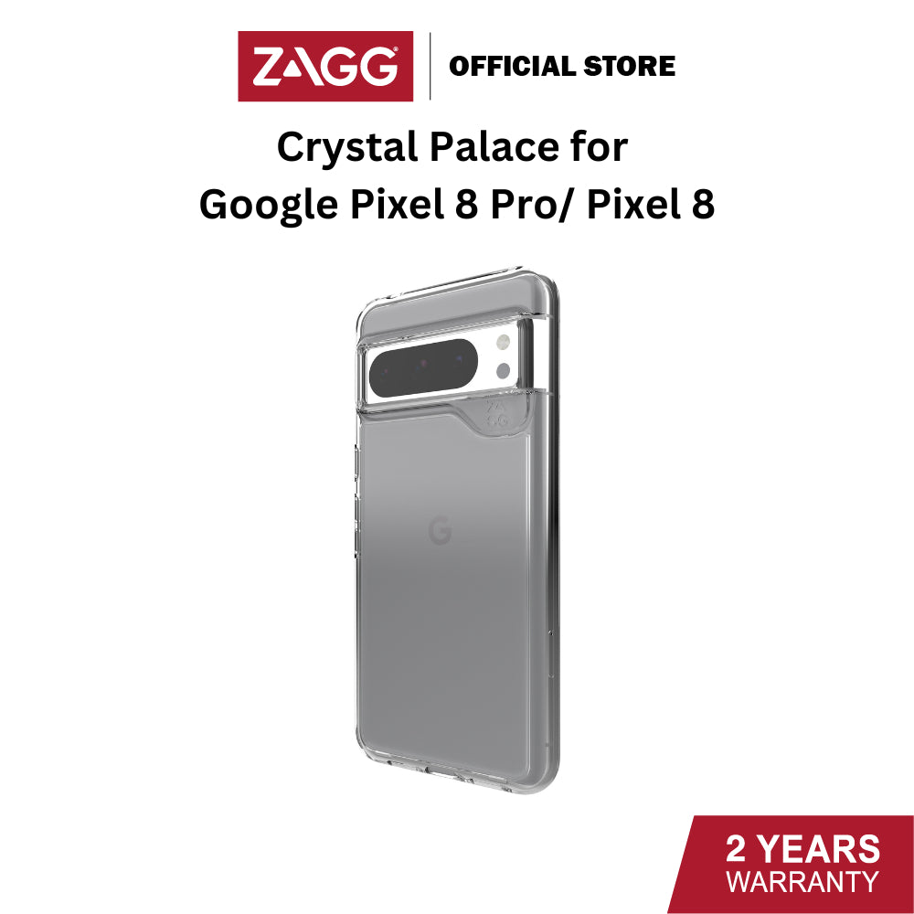 Zagg Crystal Palace Case for Google Pixel 8 and Pixel 8 Pro | 2 Years Local Warranty