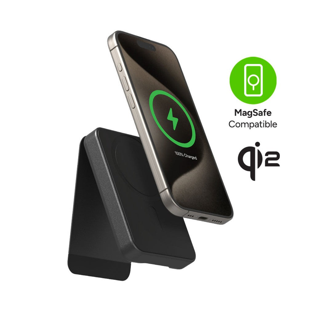 Mophie Qi2 Magnectic Powerstation 5K with Mini Stand | 2 Years Warranty