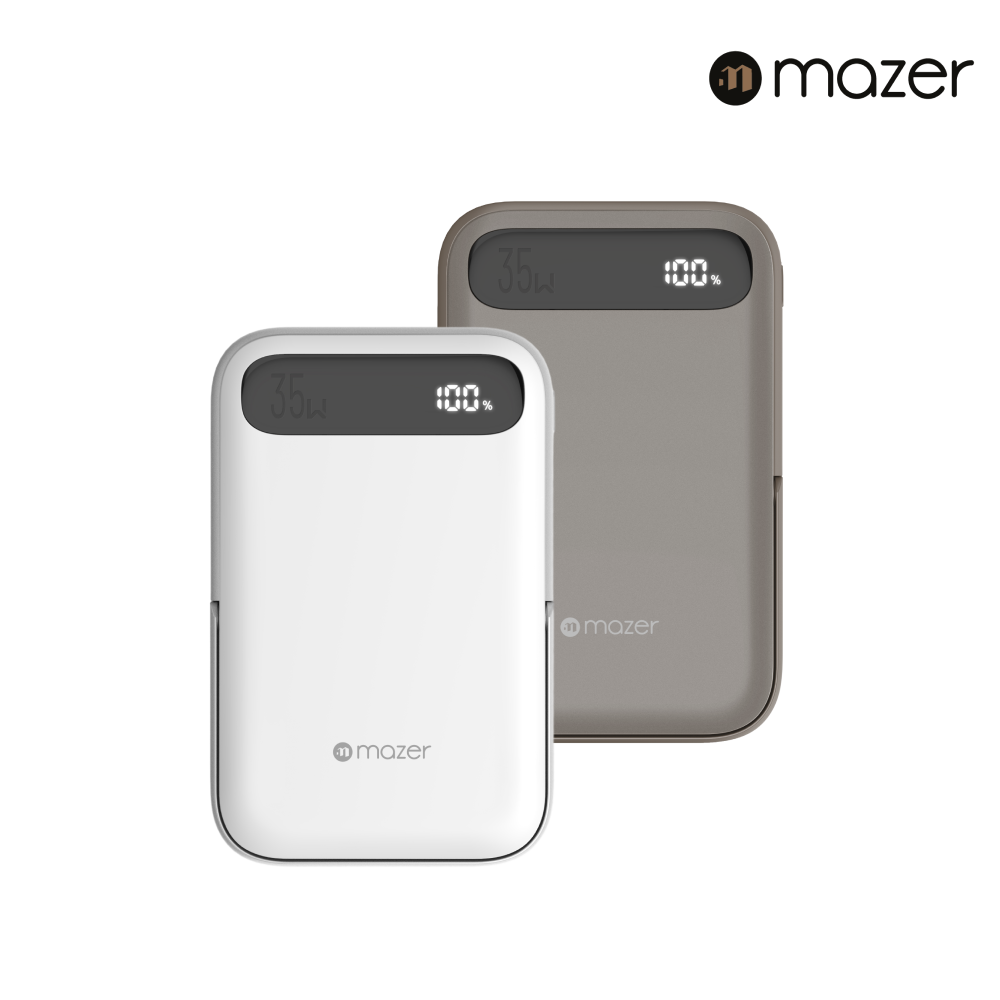 Mazer Magnetic 10000mAh PD35W Qi2 Wireless PowerBank | 2 Years Warranty