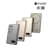 (CCC + QR Code) Mazer MagAir 29 Ultra-Thin 5000mAh Qi2 Certified Magnetic Wireless Power Bank