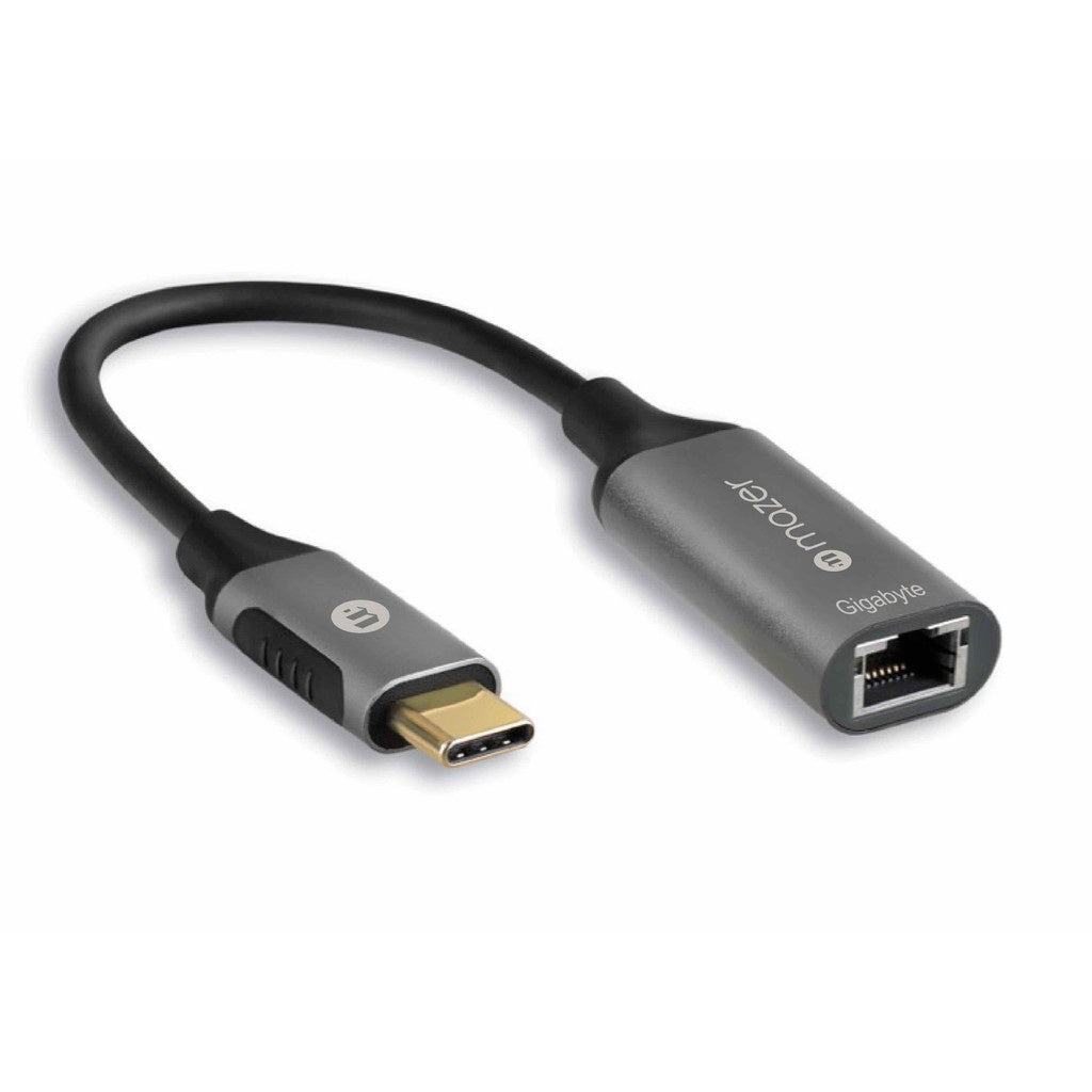 Mazer Infinite.Multimedia Pro USB-C to RJ45/Gigabyte Adapter | 2 Years Warranty