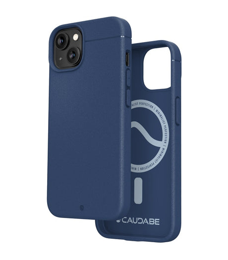 Caudabe Sheath Phone Case for iPhone 14 Pro Max / 14 Pro / 14 Plus / 14 - Steel Blue