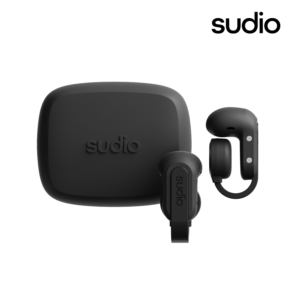 Sudio B3 Wireless Earbuds | Open-Ear Bluetooth Sports Headphones with Mic