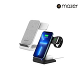 Mazer Infinite.BOOST Wi.DESK SWING-V2 25W Wireless charging stand for iPhone & Apple Watch | 2 Years Warranty