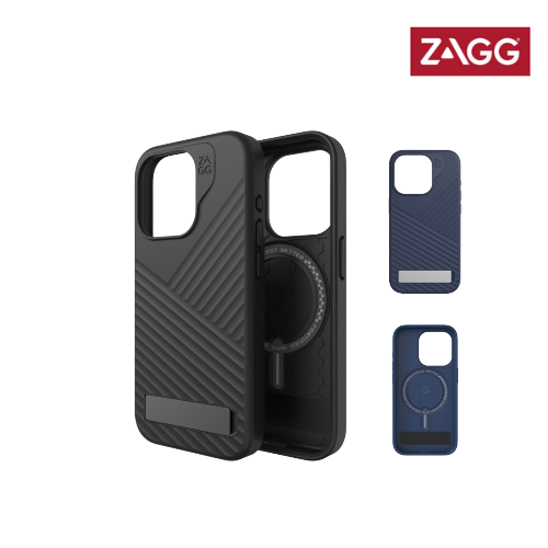 Zagg Denali Snap with Kick Stand Case For iPhone 15 Pro / 15 Pro Max | 2 Years Limited Warranty