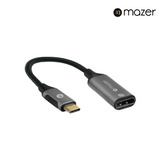 Mazer Infinite.Multimedia Pro  USB-C to DisplayPort 4K/60Hz Adapter | 2 Years Warranty