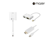 Mazer MiniDisplay to VGA/HDMI Adapter | 2 years warranty