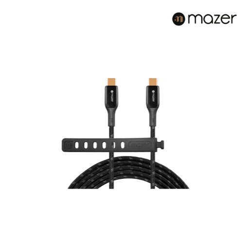 Mazer Infinite.Link Pro 3 USB-C to USB-C 240W Cable in 0.5M/1.25M/2.5M | 2 Years Warranty