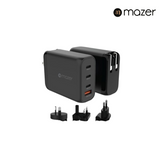 Mazer SuperMINI GAN120W Wall Charger (PD120W-Travel Pin) | 2 Years Warranty