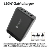 Mazer SuperMINI GAN120W Wall Charger (PD120W-Travel Pin) | 2 Years Warranty