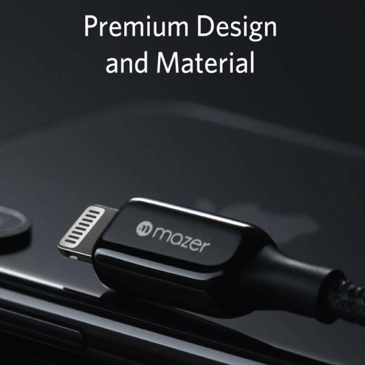 Mazer Infinite.LINK 3 Pro Cable MFI Lightning to USB-C | 3.1A | 30W | 2 Years Warranty