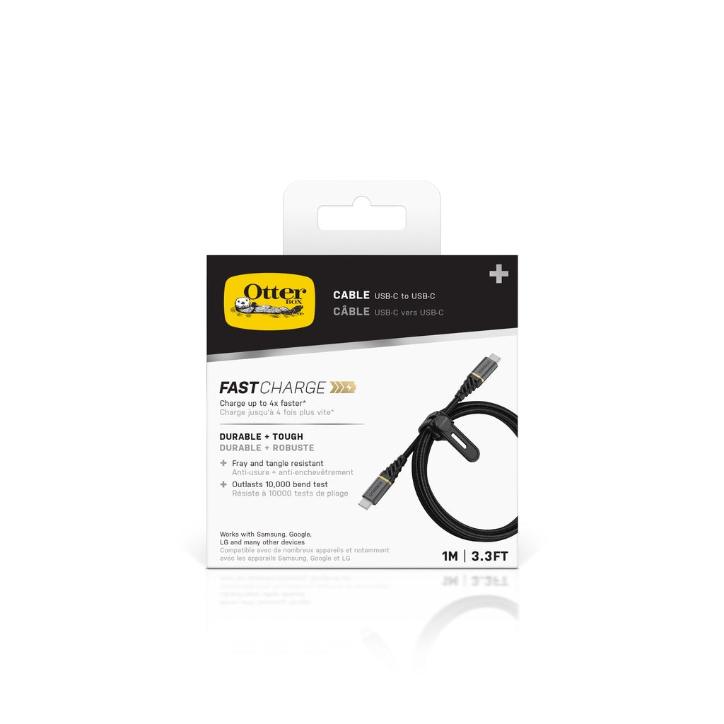 OtterBox Premium USB-C to USB-C Charging Cable | 1 Year Limited Warranty