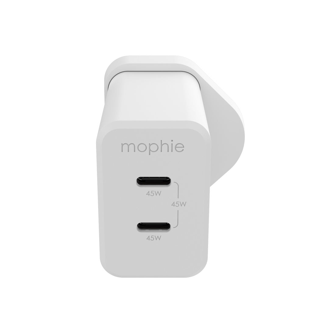 Mophie Speedport 45W 2-Port GaN Fast Wall Charger | 2 Years Warranty