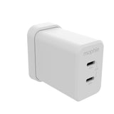 Mophie Speedport 45W 2-Port GaN Fast Wall Charger | 2 Years Warranty