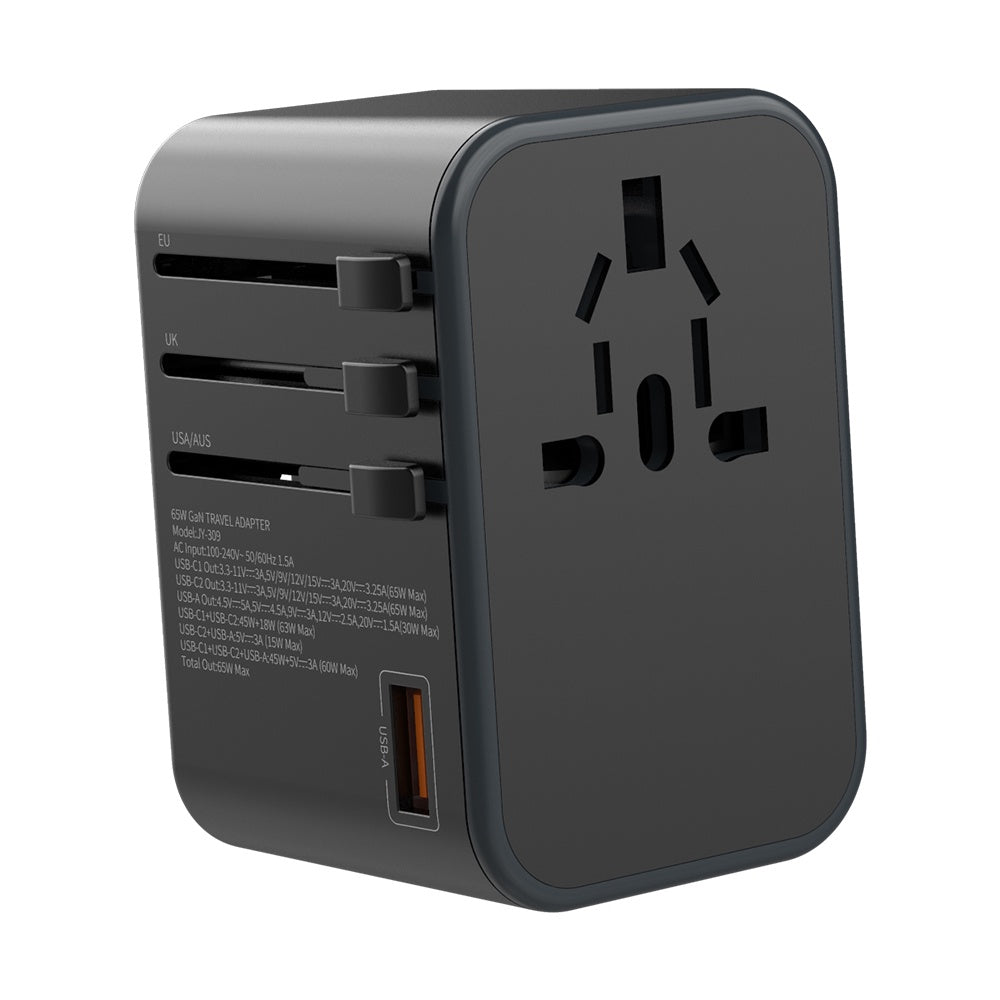 Mazer Infinite.Travel World GAN PD65W Travel Charger | 2 Years Warranty