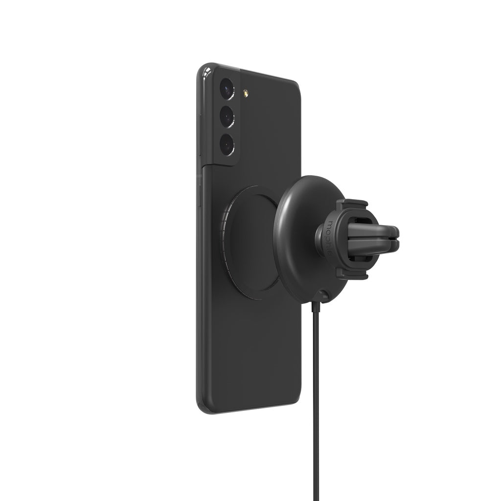 Mophie Snap+ Wirelss Vent Car Mount for iPhone | Google Pixel |Samsung Galaxy | 2 Years Warranty