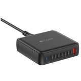 Mazer Charger GanPrestige 170W 8-IN-1 Desktop Charger Fast Charging USB-C Charger