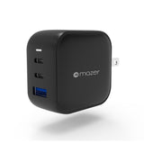 Mazer Infinite Boost SuperMINI GAN 66W Wall Charger (with Travel Pin) | 2 Years Warranty