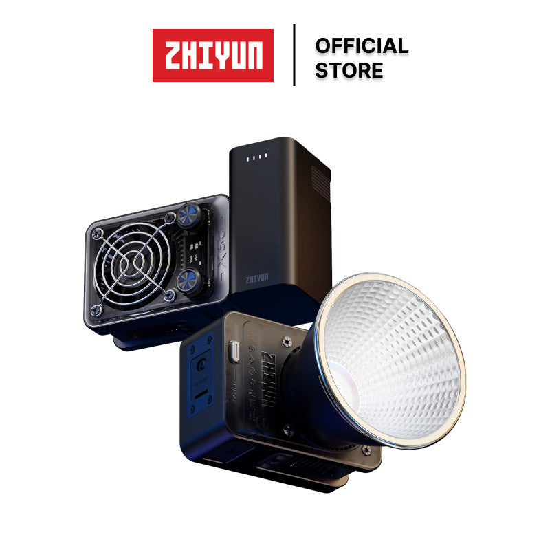 Zhiyun Molus X60/X60RGB Cinematic COB Light | 18 Months Warranty