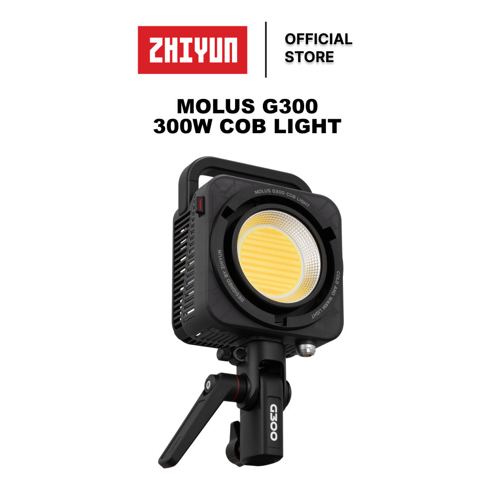 ZhiYun Molus G300 300W COB Light | 18 Months Warranty