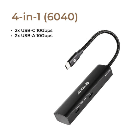 Mazer Infinite LinkPro USB-C Multimedia Charging Hub | 2 Years Warranty