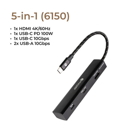 Mazer Infinite LinkPro USB-C Multimedia Charging Hub | 2 Years Warranty