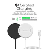 Mazer Qi2 Certified 15W Portable Charging Pad | 2 Years Warranty