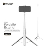 Mazer Foldafie Selfie Sticks 1.5m Tripod with Bluetooth Remote Control