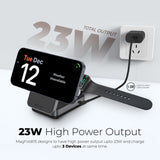 Mazer Wireless Charger Qi2 Certified Foldable Trio 3in1 / Duo+ 2in1 Magnetic Wireless Charger