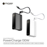 (New CCC Certified) Mazer Power bank PD130W 20000mAh Fast Charging Laptop Powerbank | Ai Display