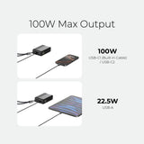 (New CCC Certified) Mazer Power bank PD130W 20000mAh Fast Charging Laptop Powerbank | Ai Display