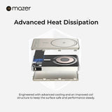 (New CCC + QR) Mazer Powerbank Qi2.2 Certified 25W 10000mAh Magnetic Wireless Power bank