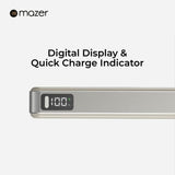 (New CCC + QR) Mazer Powerbank Qi2.2 Certified 25W 10000mAh Magnetic Wireless Power bank