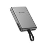 (CCC Certified) Mazer Powerbank 10000mAh PD35W Fast Charging Powerbank with Built-in USB-C Cable