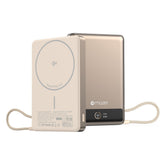 (CCC Certified) Mazer Powerbank Qi2 10000mAh Wireless Powerbank PD30W | USB-C Cable | Ai Display
