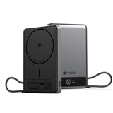 (CCC Certified) Mazer Powerbank Qi2 10000mAh Wireless Powerbank PD30W | USB-C Cable | Ai Display