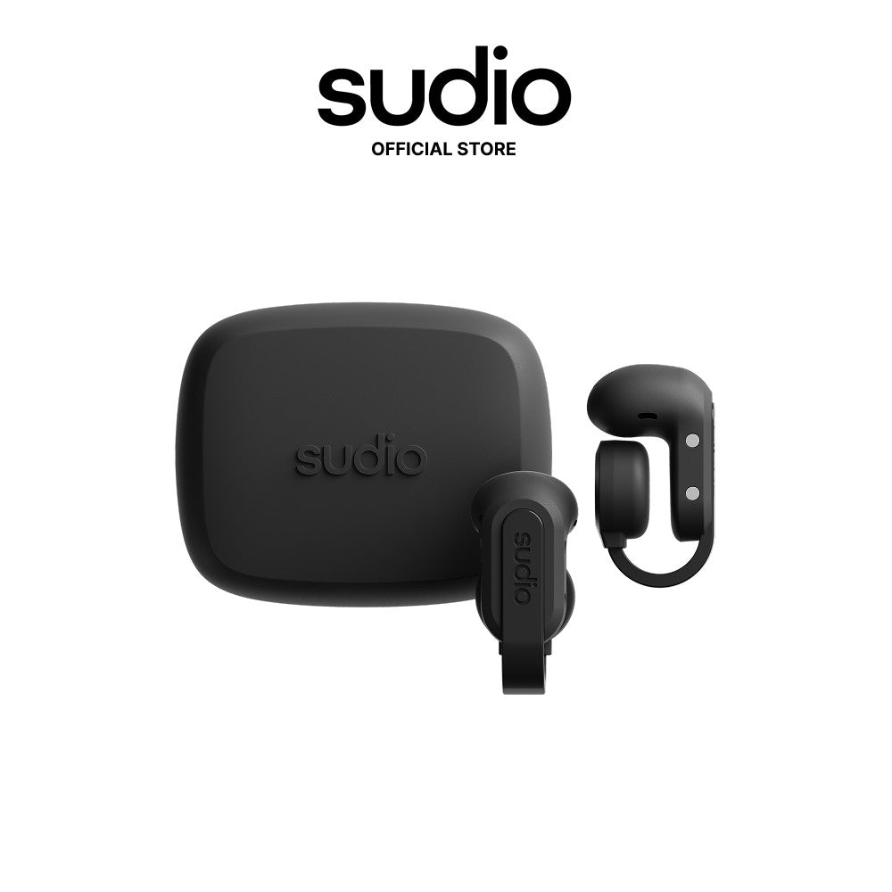 Sudio B3 Wireless Earbuds | Open-Ear Bluetooth Sports Headphones with Mic