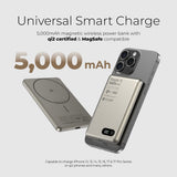 (CCC + QR Code) Mazer MagAir 29 Ultra-Thin 5000mAh Qi2 Certified Magnetic Wireless Power Bank