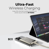 (CCC + QR Code) Mazer MagAir 29 Ultra-Thin 5000mAh Qi2 Certified Magnetic Wireless Power Bank