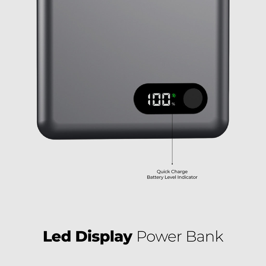 (CCC + QR Code) Mazer MagAir 29 Ultra-Thin 5000mAh Qi2 Certified Magnetic Wireless Power Bank