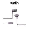 Sudio V3 Pro Wired Earphones | USB-C In Ear Earbuds | Active Noise Cancellation | Built-in Microphone
