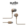 Sudio V3 Pro Wired Earphones | USB-C In Ear Earbuds | Active Noise Cancellation | Built-in Microphone