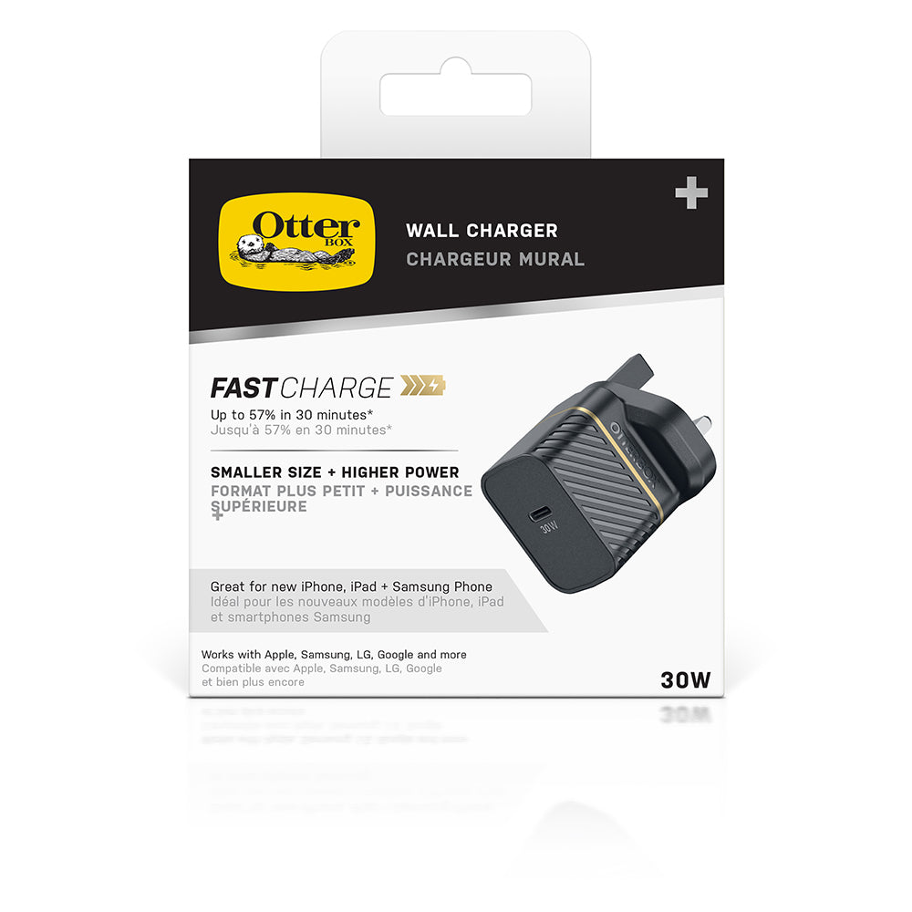 OtterBox USB-C x 1- 30W Wall GAN Charger | 1 Year Limited Warranty