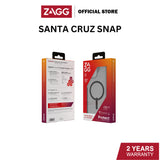 Zagg Santa Cruz Snap Series Case for iPhone 15 Pro / 15 Pro Max | 2 Years Limited Warranty