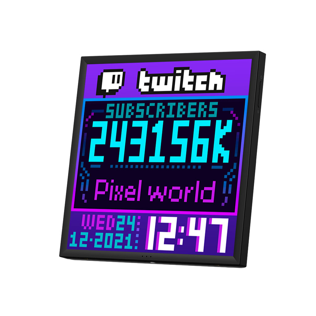 Divoom Pixoo-64 - WiFi Pixel Cloud Digital Frame with APP Control