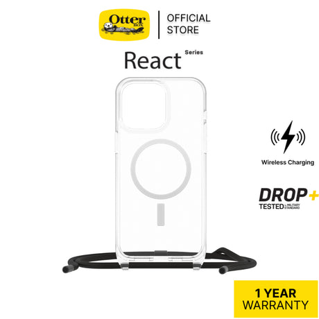 OtterBox React Necklace Series Case for iPhone 15 Pro/15 Pro Max | 1 Year Warranty