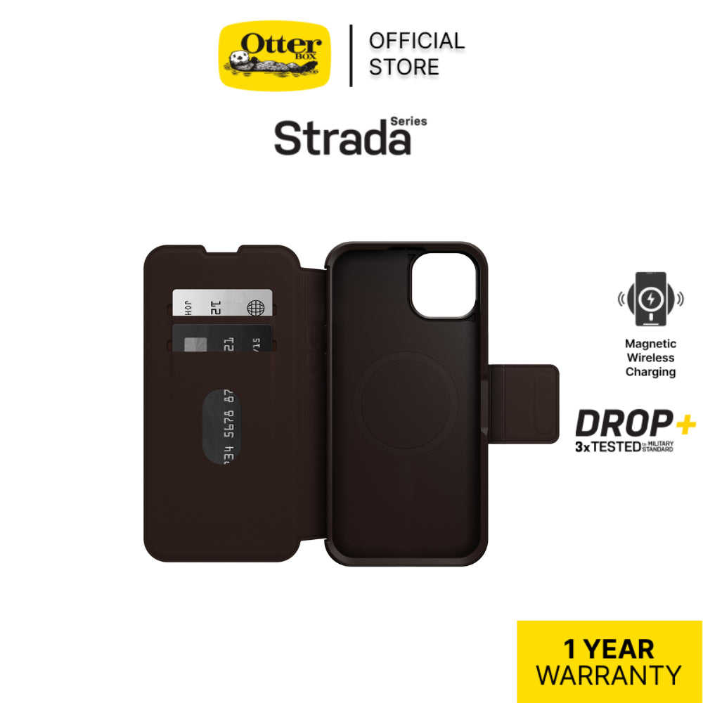 OtterBox Strada Series Case for iPhone 15/15 Plus/15 Pro/15 Pro Max | 1 Year Warranty